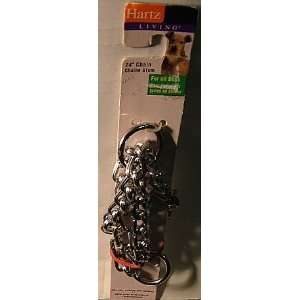 Hartz Living Choke Chain Leash for Dogs 24 Inch (Pack of 3 