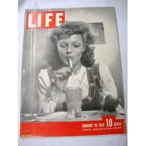   18, 1943 COVER GIRL RITA HAYWORTH Time Inc., Henry R. Luce Books