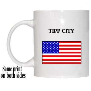  US Flag   Tipp City, Ohio (OH) Mug 