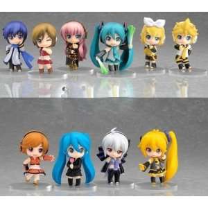   New Vocaloid HATSUNE MIKU Family Figures Rin Len 10 pcs Toys & Games