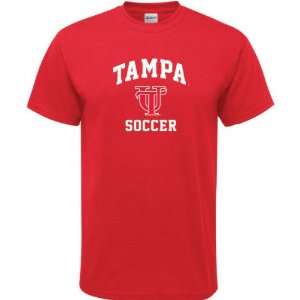  Tampa Spartans Red Soccer Arch T Shirt: Sports & Outdoors