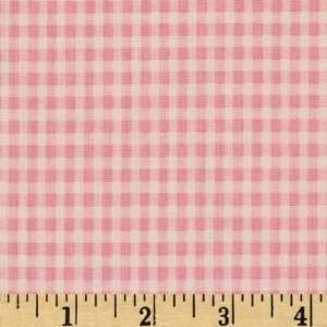   Golden Books The Shy Little Kitten Plaid Pink Fabric By The Yard