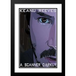 Scanner Darkly 32x45 Framed and Double Matted Movie Poster   Style F 