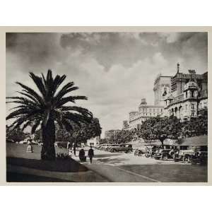  1931 Street Car Buildings Sao Paulo Brazil Photogravure 