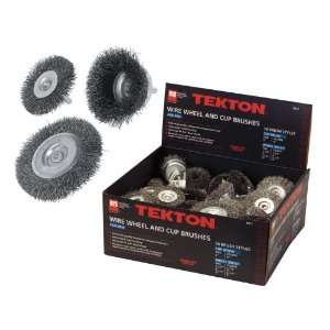 TEKTON 30 pc. Wire Wheel and Cup Brushes: Home Improvement