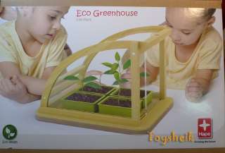 Hape Eco Greenhouse dollhouse accessory wooden toy 25314  