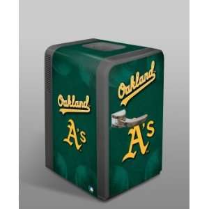 Oakland As Portable Party Refrigerator:  Sports & Outdoors