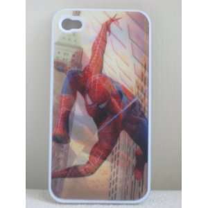  spiderman 3D design at&T iphone 4 case back cover: Cell 
