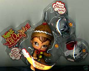 Bratz LilAngelz Christmas Doll with Bobble Cat Mouse  