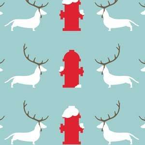 Chilly Dogs Recycled Gift Wrap:  Kitchen & Dining