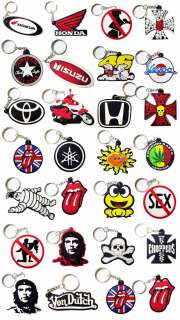 Wholesale Mixed Lot 50 Key Ring Key Chain Auto Cartoon  