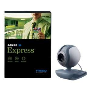  Zebra Asure ID Express Card Software and Labtec Webcam 