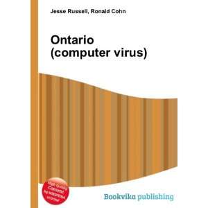  Ontario (computer virus) Ronald Cohn Jesse Russell Books