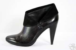 COACH Annika Black Ankle Boots Bootie Shoes New  