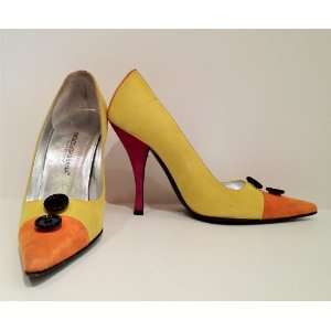 Colorful Suede Pump From Dolce & Gabbana 