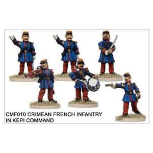  28mm Crimean War   French Infantry in Kepi Command Toys 
