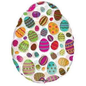    Easter Balloons Easter Egg Pattern See Thru Super Toys & Games