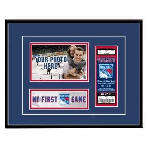  New York Rangers My First Game Ticket Frame Sports 