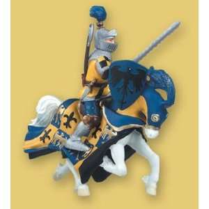  Papo Blue Knight with Feather Toys & Games
