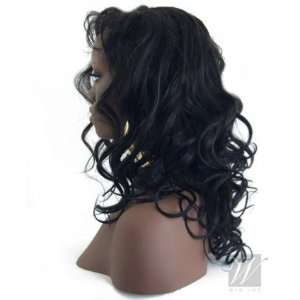  Lace Wig Human Hair Color Off Black   Length 18 inches 