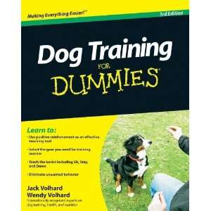  Dog Training For Dummies [Paperback] Jack Volhard Books