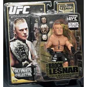   EDITION Action Figure Brock Lesnar with Belt! UFC 91: Toys & Games