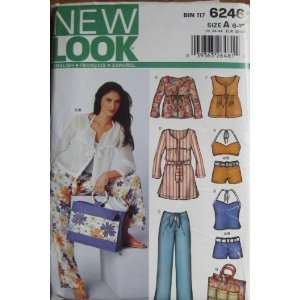   6246 Misses Beach and Lounge Wear Sizes 6 16 Arts, Crafts & Sewing