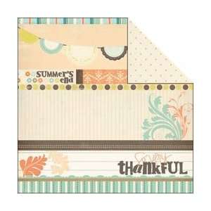 Fancy Pants Summers End Double Sided Cardstock 12X12 