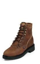 Justin L0774 Womens 6 Lace Up Steel Toe Boot 5, 6, 7, 7.5, 8, 8.5, 9 