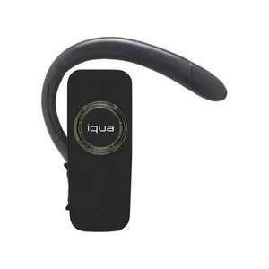  IQUA Black BHS 306 Bluetooth Basic Headset, Ergonomic 
