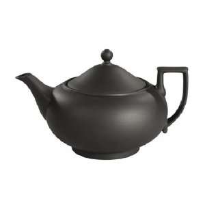  Wedgwood Black Basalt Tea Pot: Kitchen & Dining