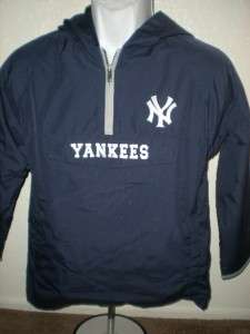 NEW IRREGULAR New York Yankees YOUTH Medium NICE Pullover Jacket UFR