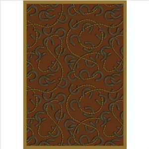  Joy Carpets 1512x 01 Rodeo© Rust Rug: Furniture & Decor