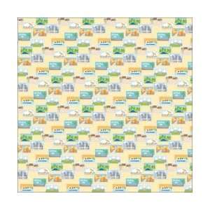  Doodlebug Great Get Aways Accent Paper 12X12 Wish You 