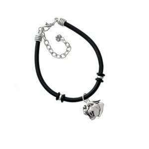  Large Panther   Mascot Black Charm Bracelet [Jewelry 