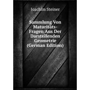   Der Darstellenden Geometrie (German Edition) Joachim Steiner Books