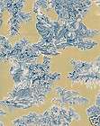 Stof Orangerie CottonToile De Jouy Designer Curtain Fabric By The Mtr