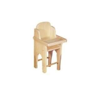  Wooden Doll High Chair Toys & Games