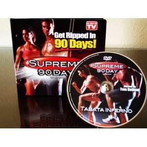 Supreme 90 Day Workout DVD Tabata Inferno