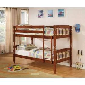  TWIN/TWIN BUNK BED     COASTER 460223: Furniture & Decor