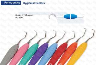   Ergo Dental Hand Instrument Perio Hygienist Scaler U15 Towner  