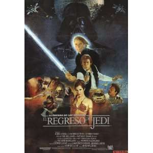 the Jedi Movie Poster (11 x 17 Inches   28cm x 44cm) (1983) Argentine 