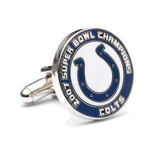  2007 Commemorative Indy Colts Cufflinks   NFL Football 