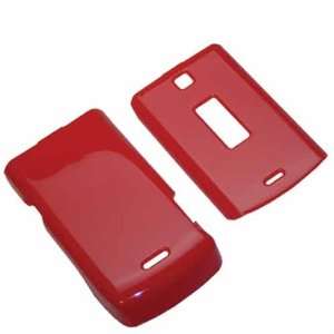  Nextel w385 Solid Red Crystal Case   Includes TWO Bonus 