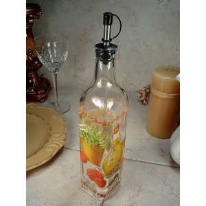   glass oil bottle Tuscany design   D`Lusso Collections (Set of 7) Baby
