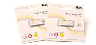 TREK USB Compact 8GB 8 GB 8G USB Micro Thumb Drive  