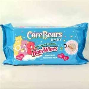  Care Bears Baby Wipes w/ Aloe & Lanolin Case Pack 24 