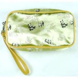  Fashion Accessory   Gold Panda Makeup Bag Beauty