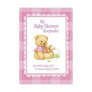  Sweet Bear Pink Baby Shower/Party Keepsake Baby