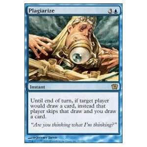   Magic the Gathering   Plagiarize   Ninth Edition   Foil Toys & Games